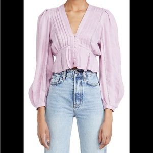 IRO Lavender Crop Top